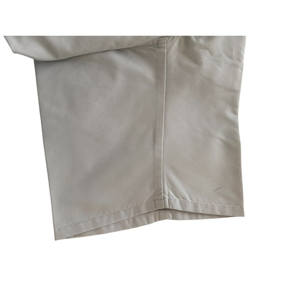 Haggar Men's Premium Woven Chino Shorts - Khaki Beige - Size 32 (9.5" Inseam) - Picture 6 of 6